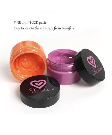 Chalk Paste Stencil Paint Set for DIY Home Decor - 30ml Screen Printing Stencil Paste - Chalk Paint for Wood & Art - 6 Colors (30ml each) - Buy Online on GoSupps.com