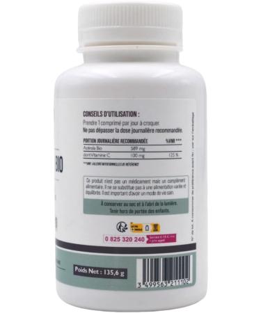 SFB Laboratoires - Acerola Bio - Riche en Vitamine C et Vitamines - R duit la Fatigue - 60 comprim s - Buy Online on GoSupps.com