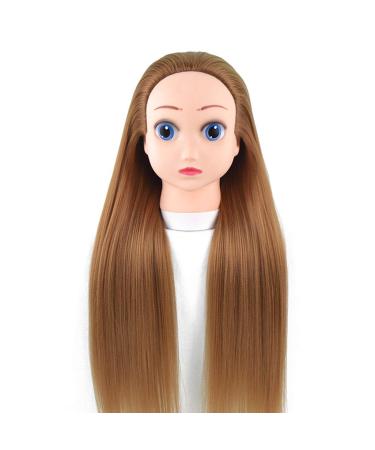 Children Cartoon Head Mold Practice Hair Draided Doll Head Dummy Model Head 3#