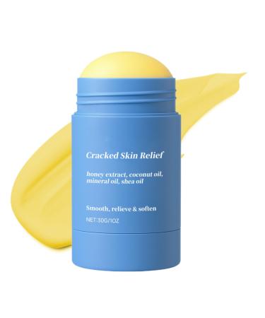 Generisch Foot Cream Stick | 30g Foot Moisturizer - for Knees Elbows Hands Rounds Men Women Mother Dad Grandparents Home