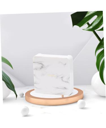 JECOMPRIS Mini Container Case for Contact Lenses White Eyes Mini Cleaning Kit with Square Stand Ideal Lensetui for Travel & Storage - Buy Online on GoSupps.com