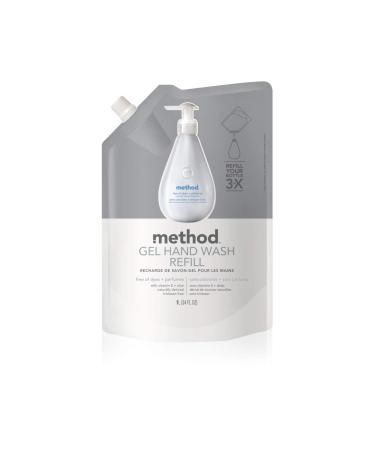 Method Gel Hand Soap Refill  Free + Clear  34 oz  1 pack  Packaging May Vary Free of Dyes + Perfumes