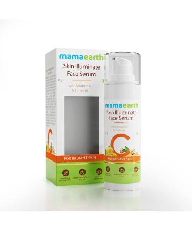 Mamaearth Skin Illuminate Vitamin C Serum For Radiant Skin with High Potency Vitamin C & Turmeric 30 g