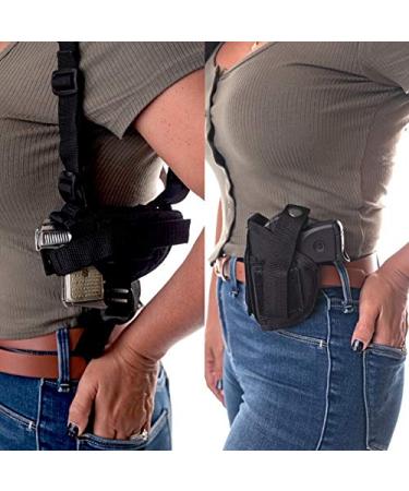 Gun Holster Shoulder/Hip FITS Taurus TX22 22LR TH9041 TH Series Remington 1911 R1 3.5