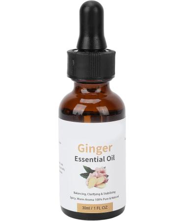 Ginger Oil 30ml - Improve Blood Circulation Relaxation & Massage Essential | Shop Internationally - Buy Online on GoSupps.com