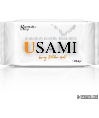  LogicaShop USAMI Monouso Hotel Soap 14 g Kit Cortesia b&b Complete Luxury Bathroom Organic Hands Scented Soap Small Gifts Guest Hotel Soap Line Hotel (1000) - Buy Online on GoSupps.com