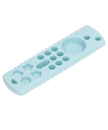 TV Remote Control Bite Ring Toy | Gum Massage & Coordination Aid for Babies | Light Blue Travel Essential - Buy Online on GoSupps.com