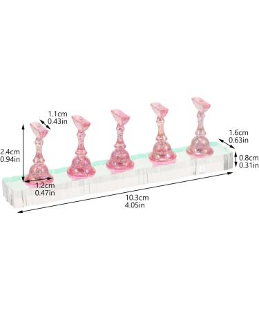 POPETPOP 2 Sets Acrylic Nail Display Stand Nail Practice Holder Magnetic Nail Practice Stand Fingernail DIY Nail Design Stand for False Nail Manicure Tool Home Salon Use - Buy Online on GoSupps.com