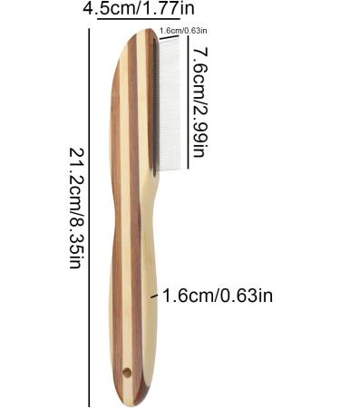 Peigne pour cuir chevelu pour enlever les pellicules | Peigne poux polyvalent Peigne dents fines r utilisable pour enlever les pellicules en m tal pour adultes et animaux domestiques - Buy Online on GoSupps.com