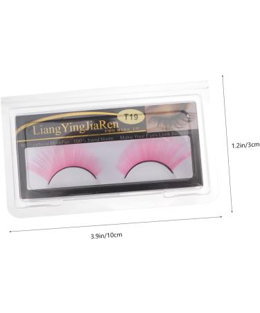 ABOOFAN 9 Pairs Beautiful Halloween Face Eyelashes Halloween Charming Ladies Eyelash Thick Fake Eyelashes Lashes Natural Look Dense Eyelashes Purple Mascara 3d Cosplay Extend - Buy Online on GoSupps.com