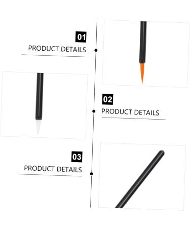 NOLITOY 200 pcs Applicator Tools Cosmetic Stick Wands Eyelash Mascara Disposable Makeup Eye Brush Eyeliner 10x0.2cmx2pcs As Shownx2pcs - Buy Online on GoSupps.com