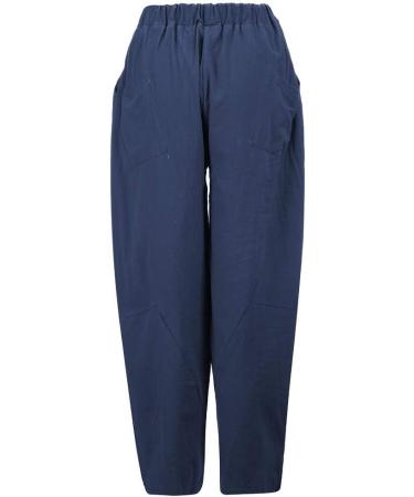 CEWIFO Men s Loose Cotton Linen Pants & 3/4 Cargo Shorts - Lightweight Summer Apparel in Black & Blue XXL - International Shipping Available - Buy Online on GoSupps.com
