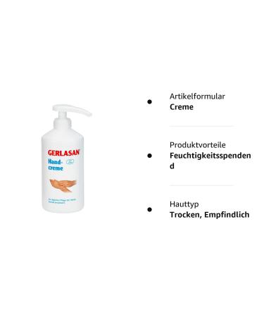 Gehwol Gerlan Hand Cream with Urea - Intensive Care for Stressed Hands | Shop Internationally - Buy Online on GoSupps.com