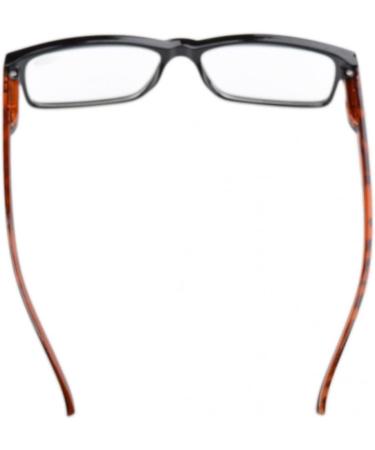 Buy Eyekepper 5-Pack Vintage Men's Reading Glasses - Black Frame & Tortoiseshell Arms | International Shipping Available - Buy Online on GoSupps.com