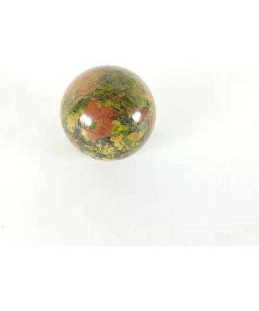 Ornament Natural Epidote Stone Rock Ruby Zoisite Quartz Spheres Ball for Decoration Gift Decoration feng Shui. (Color : 1pc 45-55mm) - Buy Online on GoSupps.com