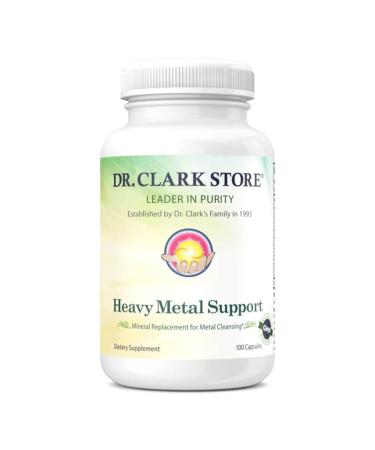 Dr Clark Store Heavy Metal Support Mineral Replacement for Metal Cleansing 100 Capsules