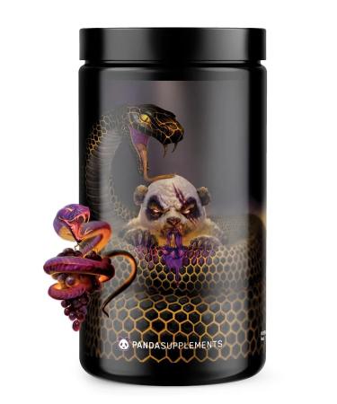 Undergound Bio Labs: Panda Supps Pandamic Extreme Pre Workout for Maximum Performance Pump and Focus (40 Scoops) (Grape Bubblegum)