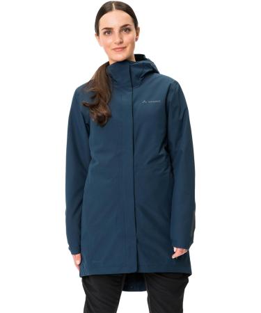 VAUDE Women's Cyclist Padded Parka II Jacket 44 Dark Sea | International Shipping Available - Buy Online on GoSupps.com