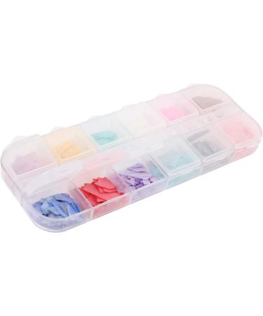 Desikixudy 12 Colors/Box Shell Crushed Gravel Flakes Natural Broken 3D Beauty Manicure Diy Nail Art Decoration 01 - Buy Online on GoSupps.com