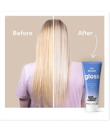 Josh Wood Colour Glaze Blue (100ml) - Semi-Permanent Hair Mask for Blonde Hair - Ammonia-Free, Conditions and Nourishes - 100% Vegan - Lasts 3-5 Washes - Cream Formula - Buy Online on GoSupps.com