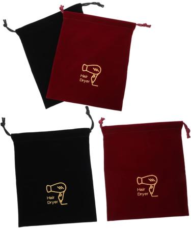 NOLITOY 8 Pcs Storage Bag Portable Bags Hair Tools Travel Bag Hair Dryer Pouch Bag Storage Organizer Fabric - Buy Online on GoSupps.com