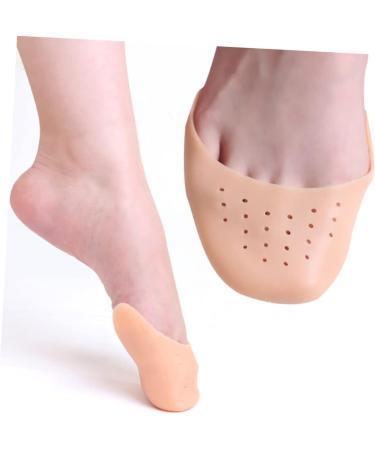 Hemoton Silicone Gel Pointed Toe Pads - 2 Pairs | Women Dance Shoe Covers | Toe Protectors for Pointed Heels - Buy Online on GoSupps.com