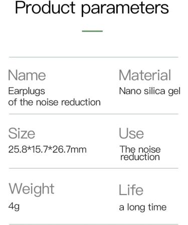 Silicone Ear Plugs for Sleep - Noise Reduction Sound Isolating Reusable Earplugs (Blue) - Third Generation - Buy Online on GoSupps.com