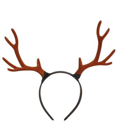 FRCOLOR Antlers Headband Deer Antlers Headband Reindeer Antlers Hairband Christmas Halloween Big Antlers Hair Hoop