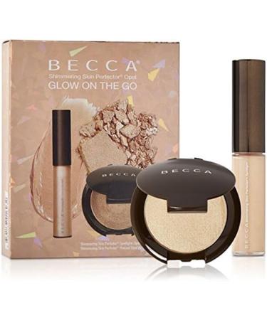 Becca Opal Glow On The Go Shimmering Skin Perfector Set - 1.2 Ounce - Buy Online on GoSupps.com