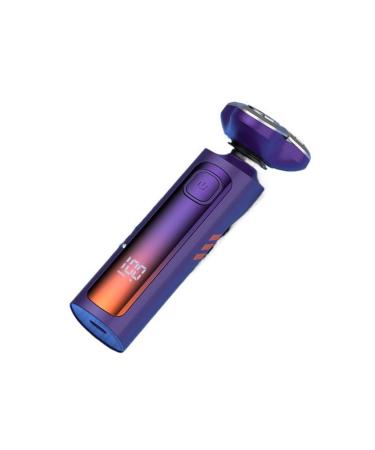 Men's Fully Washable Shaver USB Rechargeable Smart Floating Three-bit Electric Shaver