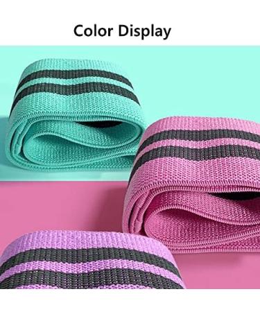Premium Non-Slip Booty Bands for Legs and Butt - Fabric Resistance Bands for Women/Men - Ideal for Strength Training, Yoga, and Fitness Workouts - Buy Online on GoSupps.com