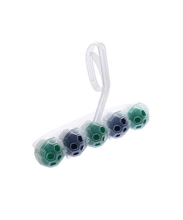 5 in 1 Toilet Rim Block Cleaner - Smell Eliminator Cleaning Ball with 4 Fresh Fragrance - Quickly Foam for Clean and Deodorize Prevent Limescale (1) Dtt