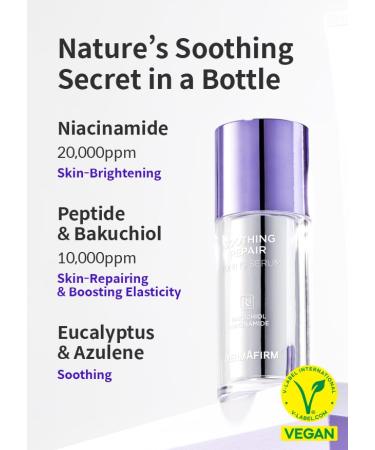  Refill DERMAFIRM Soothing Repair Toning Serum R4 - Korean Bakuchiol Retinol Niacinamide & Peptide Face Serum for Wrinkles - Calming Moisturizing & Correcting- Paraben-Free Cruelty-Free 1.01 fl oz - Buy Online on GoSupps.com