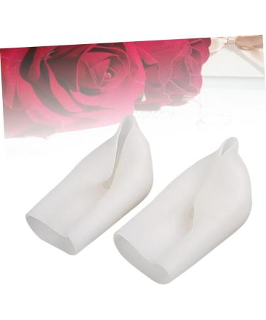 NOLITOY 2 Pairs Silicone Heel Lift Pads - Height Increasing Insole & Cushion for Comfort | International Shipping Available - Buy Online on GoSupps.com