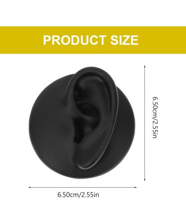 Frcolor 2-Pack Silicone Ear Models for Presentation - Medical Ear Simulation & Earrings Display Stand (6.5x6.5cm) - Food Grade Quality - Buy Online on GoSupps.com