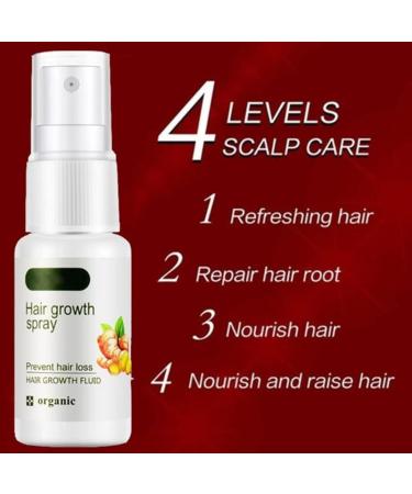 Hair Growth Serum Spray Hair Growth Accelerator Wild Growth Hair Ginger Oil for Hair Loss Treatments 20ML hair growth products - Buy Online on GoSupps.com