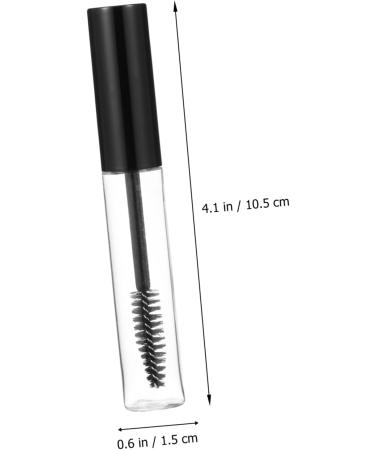  Mikinona Mikinona 6 Sets Cosmetic Transfer Tube and Container Refillable Mascara DIY Clear Mini Eyelash Curls Ml Lip Kit Interior Makeup Funnels Tubes Cream - Buy Online on GoSupps.com