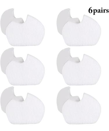 6-Pair Adhesive Metatarsal Pads for High Heels - Breathable Felt Forefoot Cushions & Comfort Callus Protectors | International Shipping - Buy Online on GoSupps.com