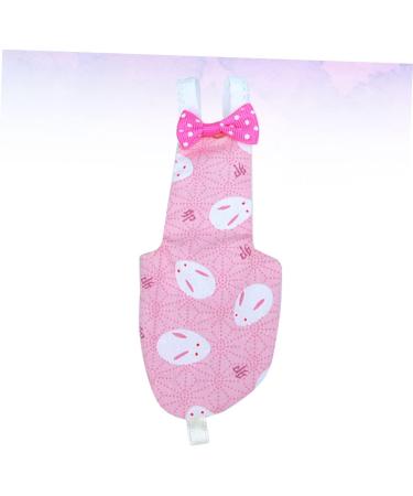 PopetPop Vogel Carrier for Birds - Sittich Bird Cage Fabric Diapers Parrot Diaper Covers Small Conure & Nymphensittich Accessories - XS Pink - Buy Online on GoSupps.com