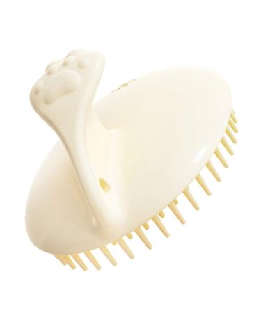 FOMIYES Shampoo massage comb hair-head skinwear Head massager Manual dog hampo-brush scalp massage comb Massage brush for pets scalp massager care shower head plastic 9.60x8.20cm As shown