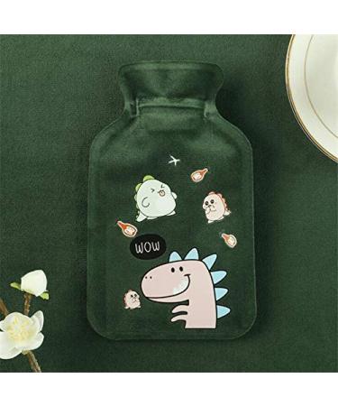 Body warmer Bag warm hot water bottle Mini portable plush washable water injection safety warm hands bag hand warmer hot water bottle (color: s)