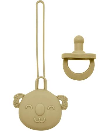 Buy Silicone Pacifier Holder & Cover Set for Babies | Easy Clean Travel Diaper Bag Accessory - Buy Online on GoSupps.com