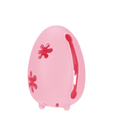 VOCOSTE Beauty Egg Holder Makeup Sponge Case Cosmetic Egg Holder Makeup Sponge Storage Sponge Egg Case Beauty Sponge Holder Pink