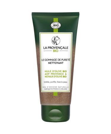 La Proven ale Bio - Le Gommage de Puret Nettoyant - Huile d'Olive Bio AOP Provence et Noyaux d'Olive certifi Cosmebio - Pour Peaux Mixtes - 100 ml 100 ml (Lot de 1)