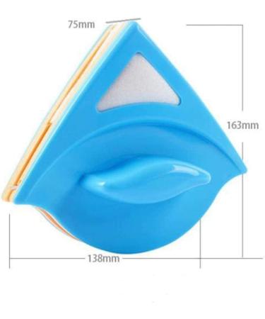 Double Side Magnetic Window Cleaner Magnetic Double-sided Glass Wipe 3-8mm Double-sided Glass Wipe Triangle Double-sided Window Cleaner - Buy Online on GoSupps.com