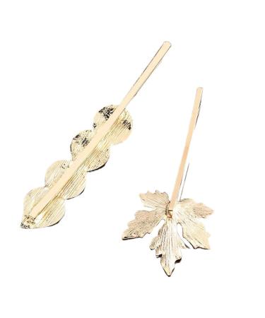 New 2025 Bee Leaf Barrettes For Women New For Fashion Hairpins Hair Clips Hair Style Tool Hairpin Headwear Barrette Hair Accessories Jewelry Fashion Accessories Creative Gift