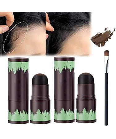 GEOBY Janenisa Hairline Contouring Hairline Contouring Shadow Powder Waterproof Hair Filler Powder for Women Brown