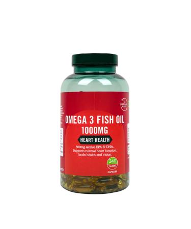 H and B Omega 3 Fish Oil 1000mg 240 Capsules