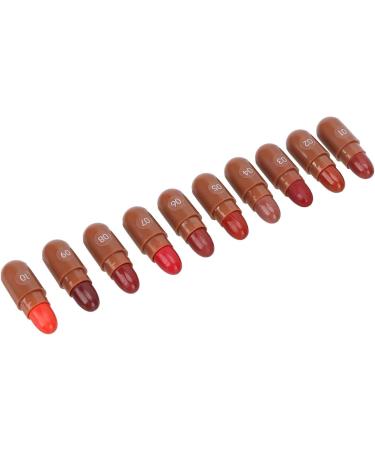 Brrnoo Kit de rouge l vres capsule - 10 couleurs - Mini rouge l vres mat Candy - Durable et imperm able - Rouge l vres capsule multicolore pour femme - Buy Online on GoSupps.com