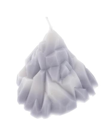 FOMIYES Scented Candle Candles for Home Scented Home Decorations Household Decor Shower Prizes Mini Candles for Small Mountain Candles Lavendar Candle Set Delicate Paraffin Gray 8X7X7cm